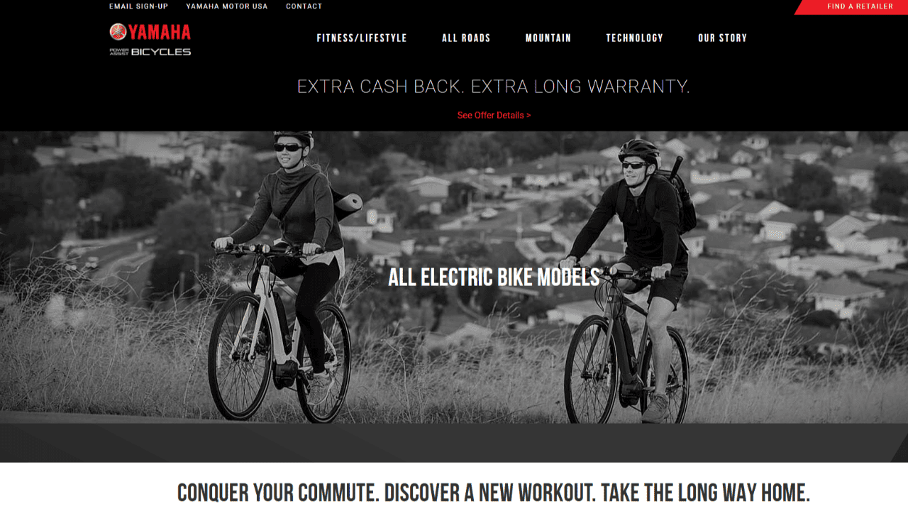 Yamaha E-Bikes