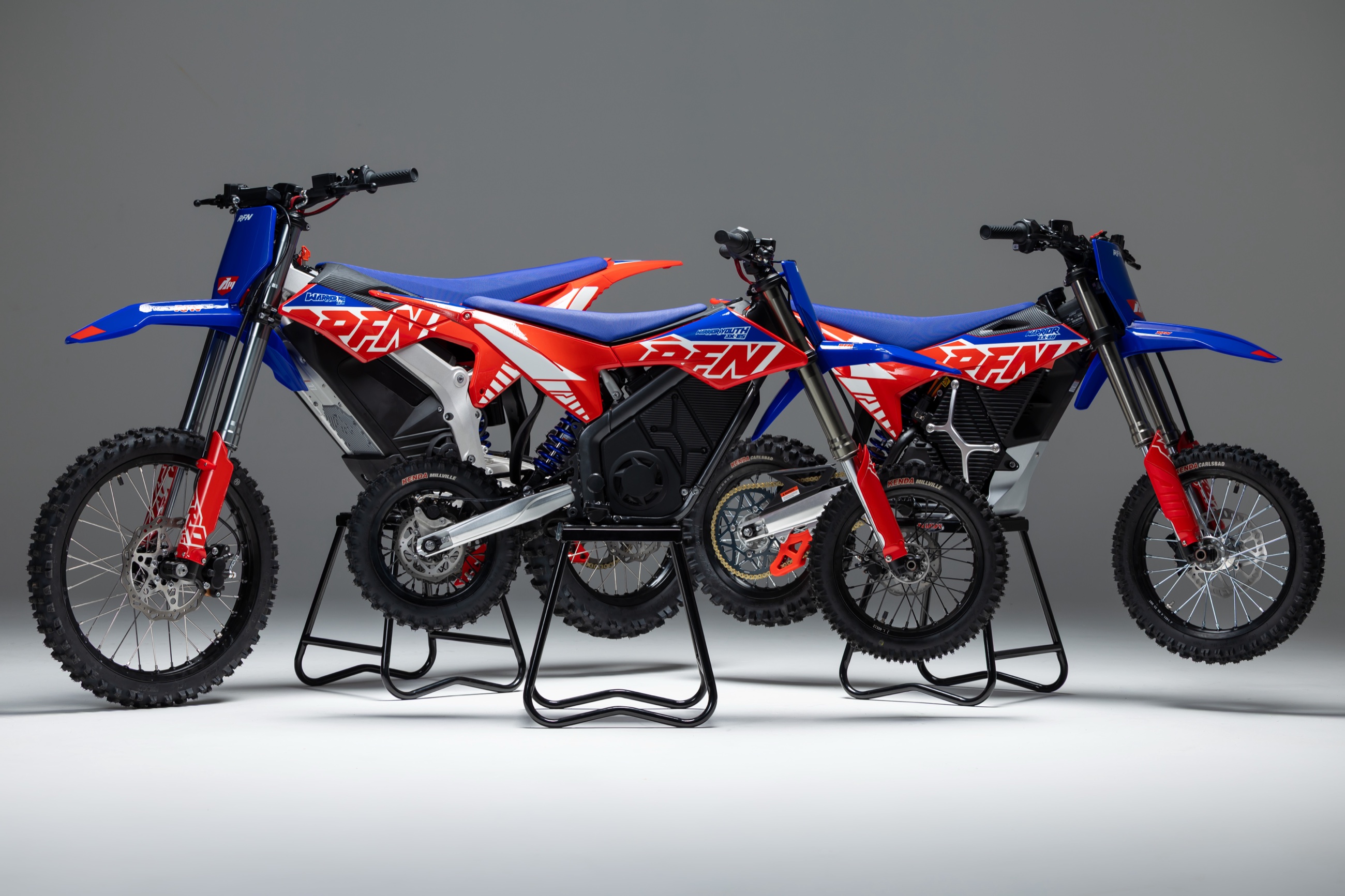 RFN electric dirt bike lineup for APOLLO MOTO wholesale distributors