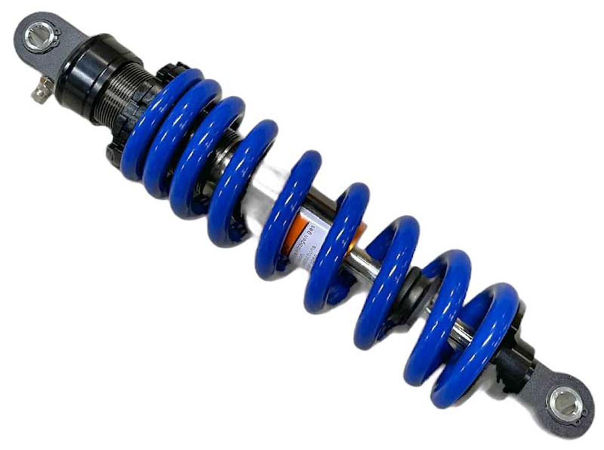 blue dirt bike shock absorber