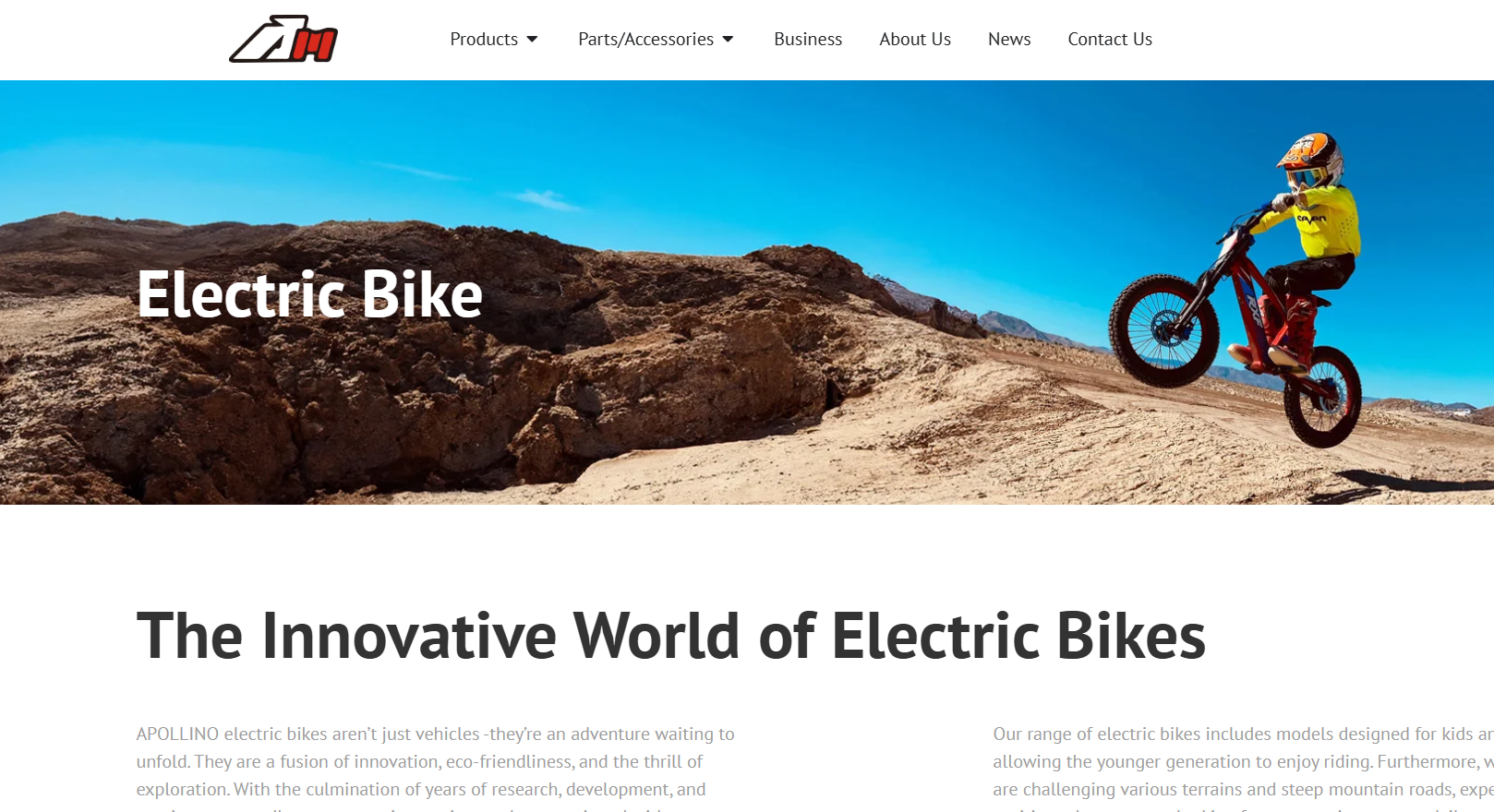 Apollino electric bikes